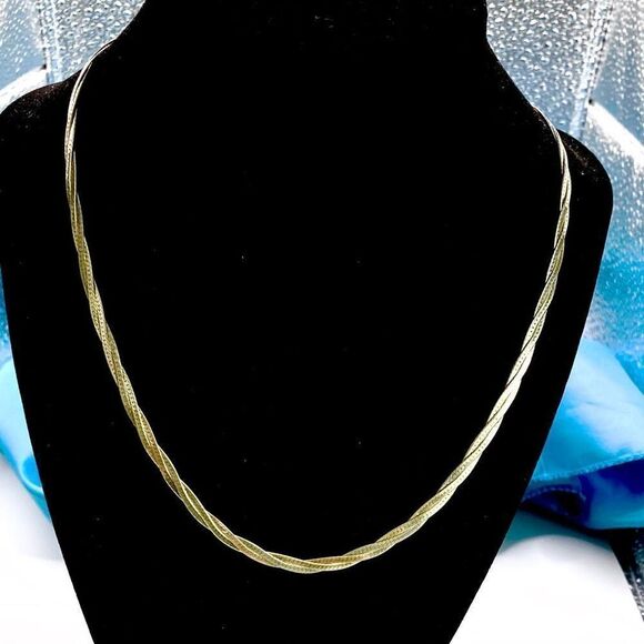 ARA Stunning Sterling 925 Silver 3-Strand Necklace - Picture 5 of 8